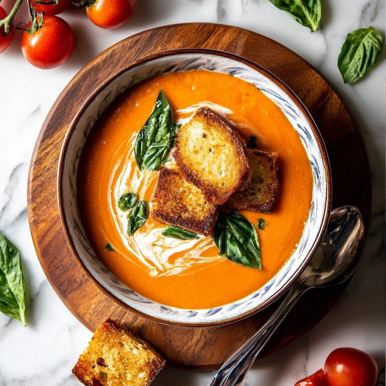 Easy Roasted Tomato Soup Recipe