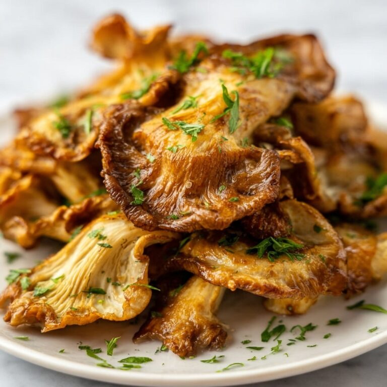 Garlic Butter Oyster Mushrooms Recipe