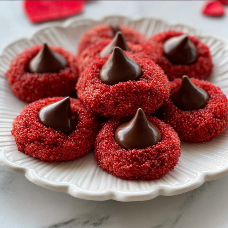 Hershey’s Red Velvet Blossoms Cookies Recipe