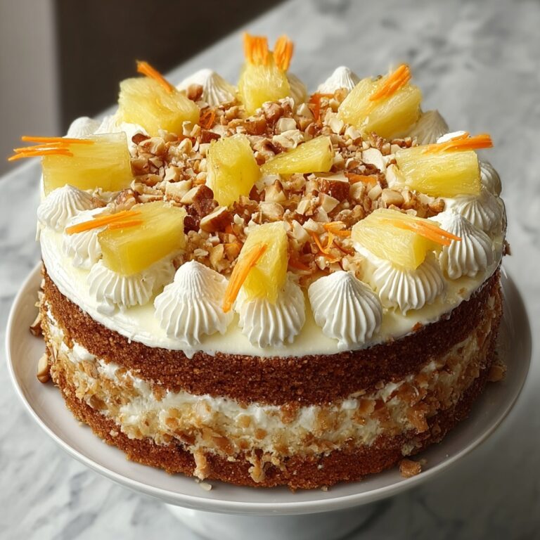 Hawaiian Pineapple Carrot Cream Cake Recipe