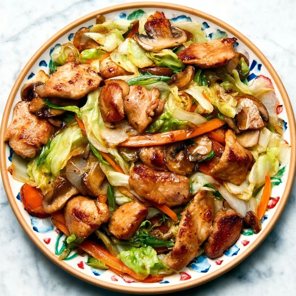 Chicken and Cabbage Stir-Fry Recipe - Recipe Image