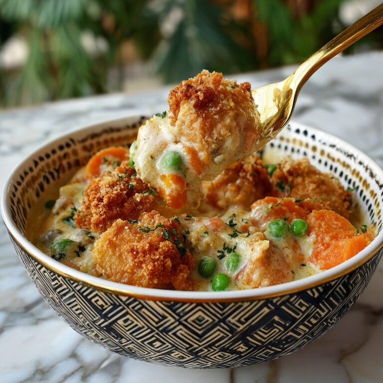 Sweet Potato Chicken Pot Pie Casserole Recipe