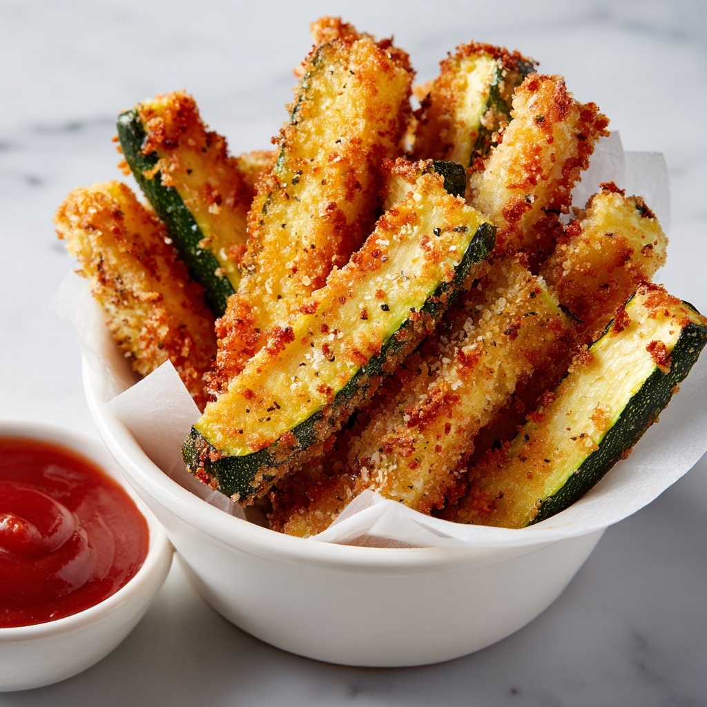 Air Fryer Zucchini Fries Recipe - Recipe Image