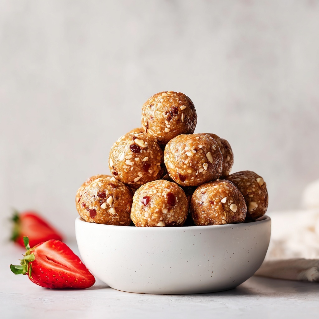 Strawberry and Banana Oat Balls Recipe - Recipe Image