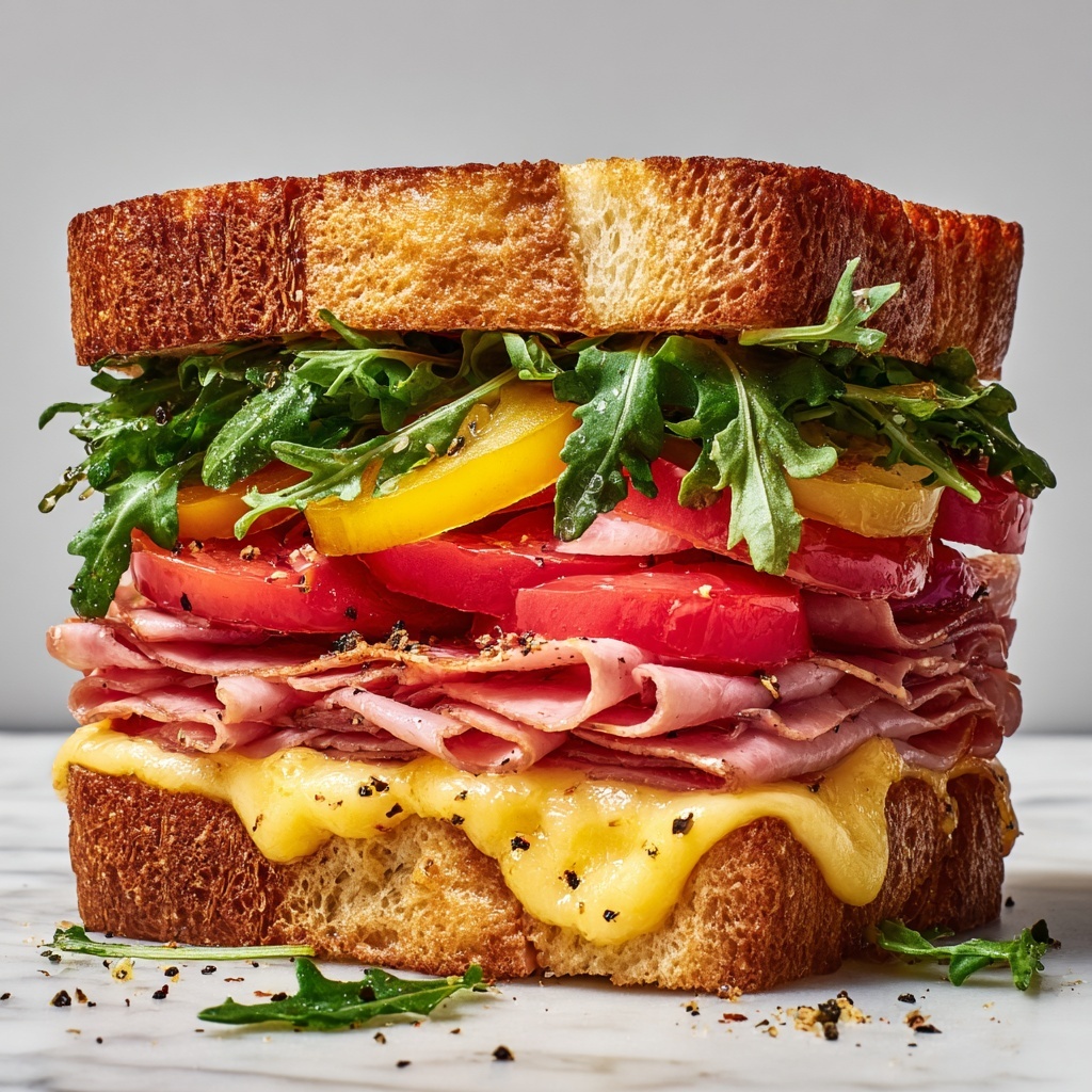 Toasted Italian Sandwich Recipe - Recipe Image