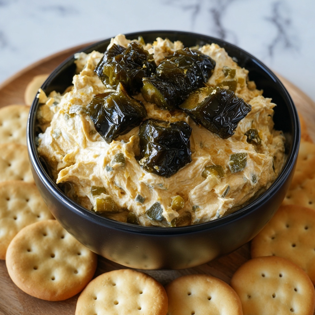 Cowboy Pickled Jalapeño Cream Cheese Spread Recipe - Recipe Image