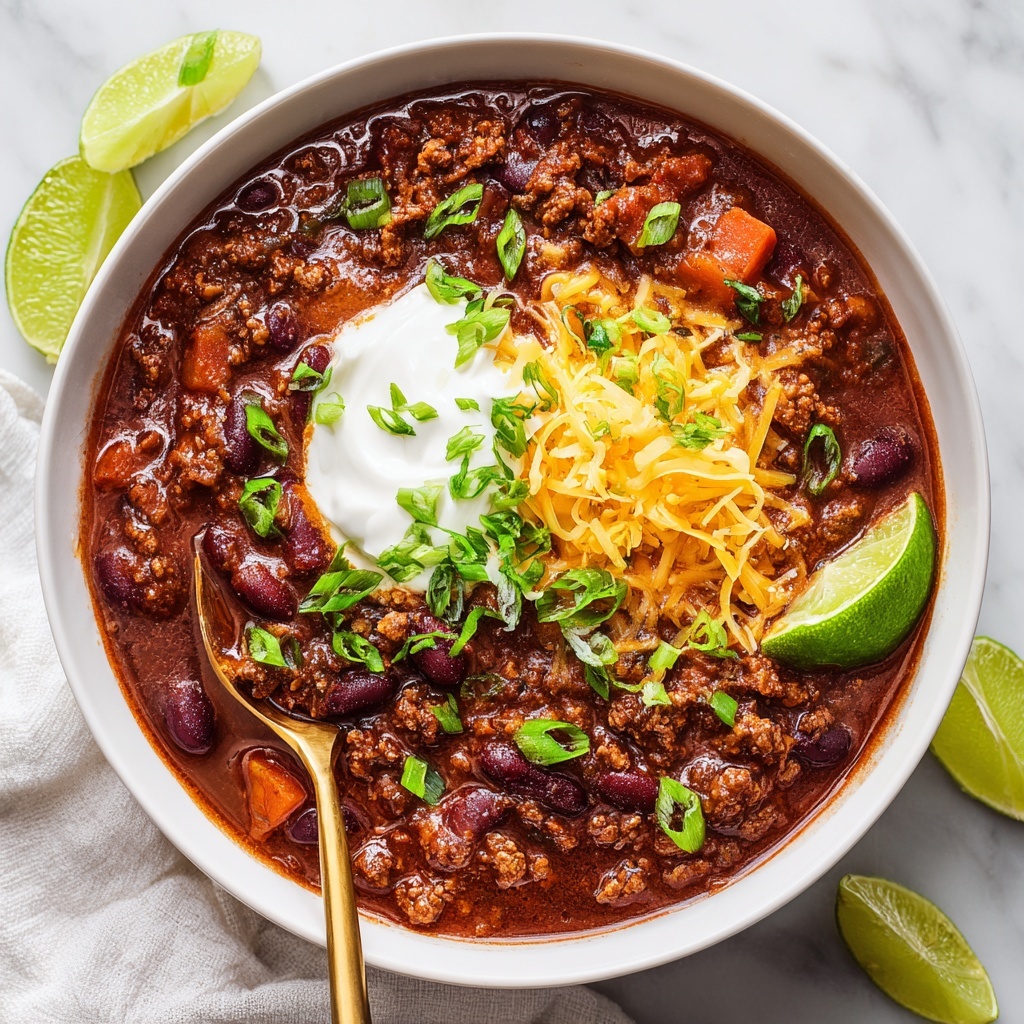 Sweet Italian Sausage Chili Recipe - Recipe Image