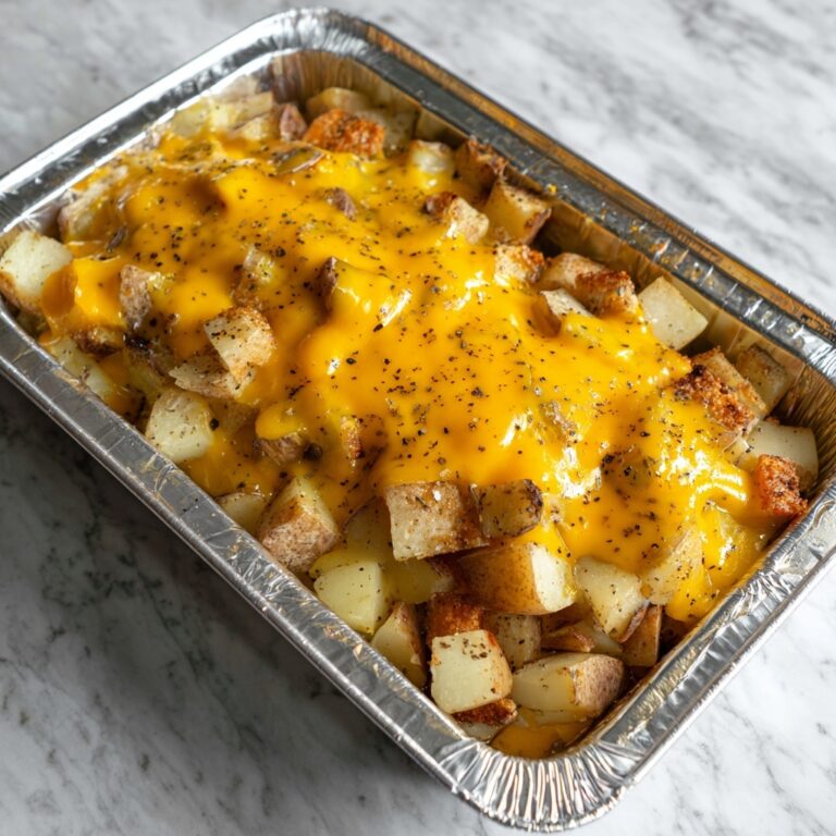 Cheesy Garlic Herb Roasted Potatoes Recipe