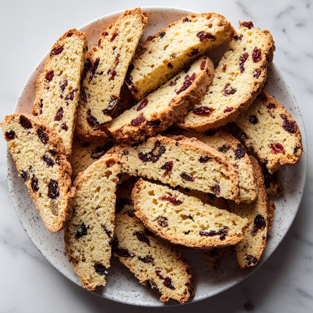 Cranberry Orange Biscotti Recipe - Recipe Image