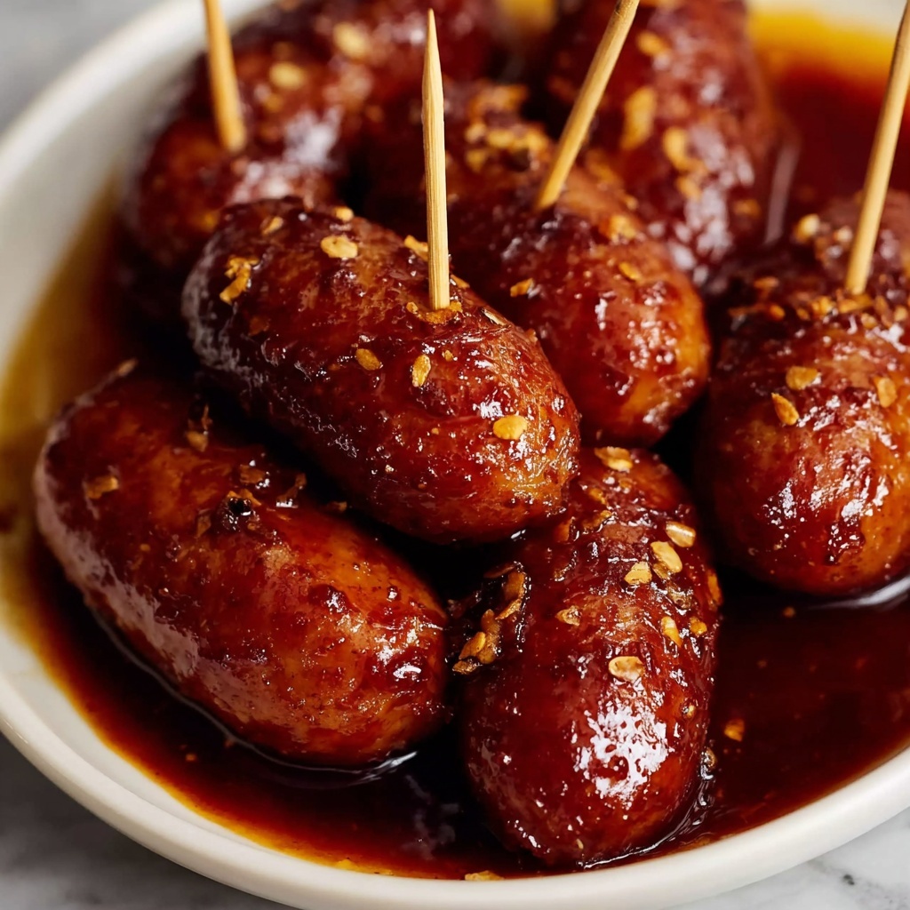 Hot Honey Garlic Lil Smokies Recipe - Recipe Image