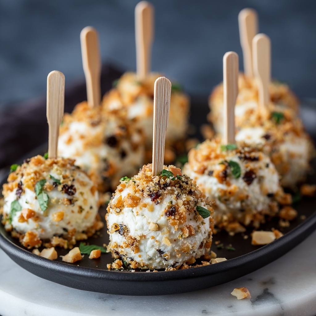 Mini Cheese Ball Bites Recipe - Recipe Image