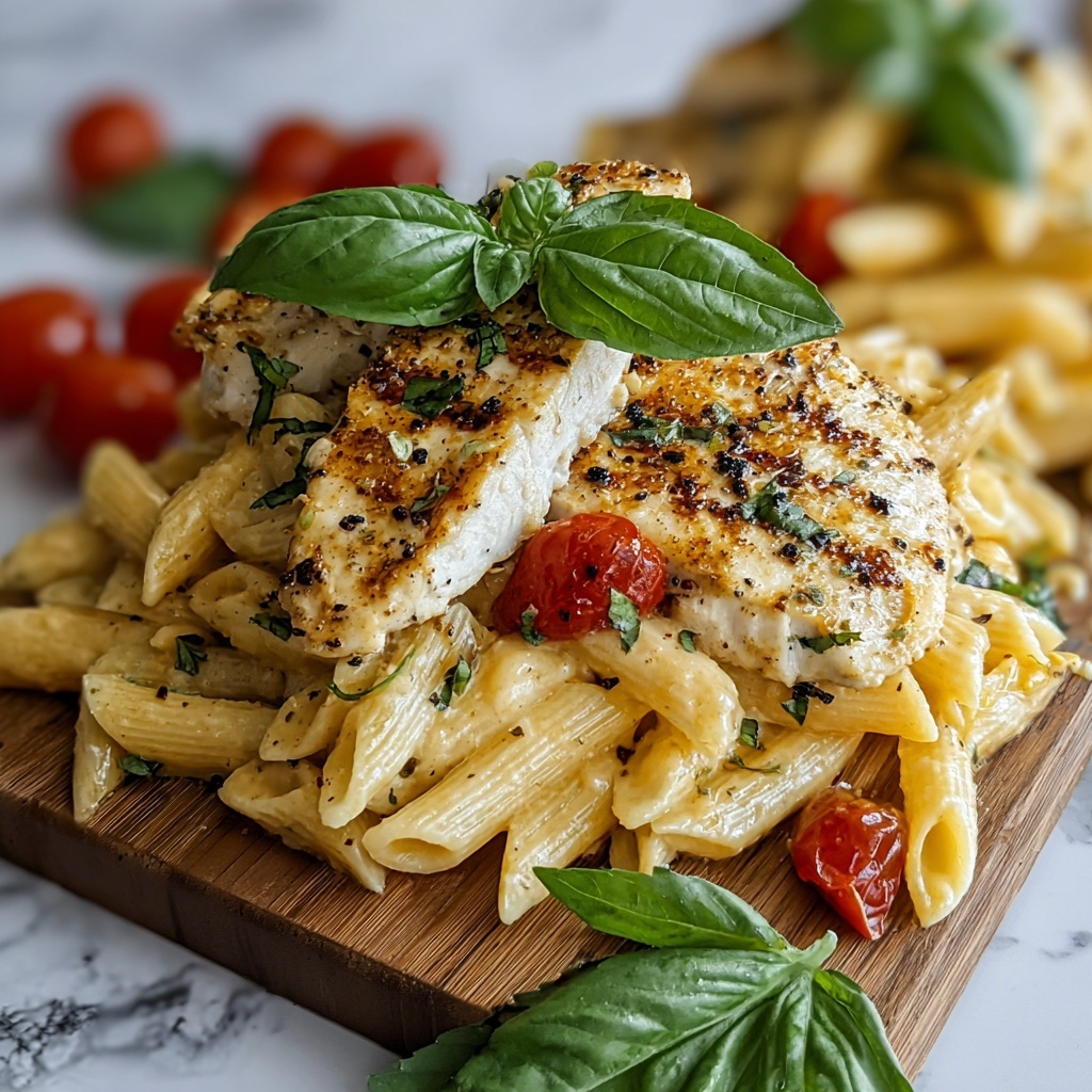 Best Honey Pepper Chicken Panini Pasta Recipe - Recipe Image