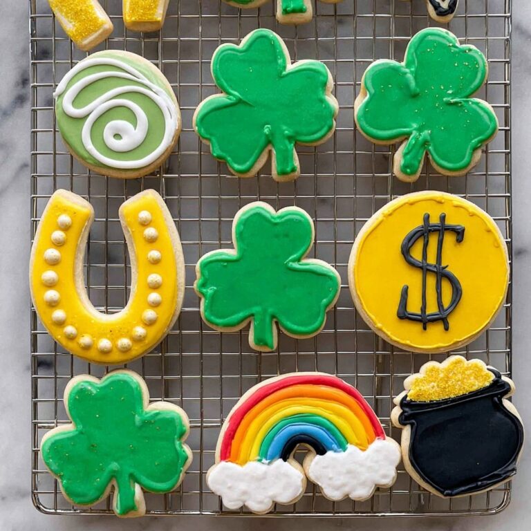 St. Patrick’s Day White Chocolate M&M Cookies Recipe