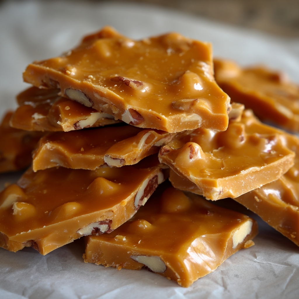 Microwave Peanut Brittle Recipe - Recipe Image
