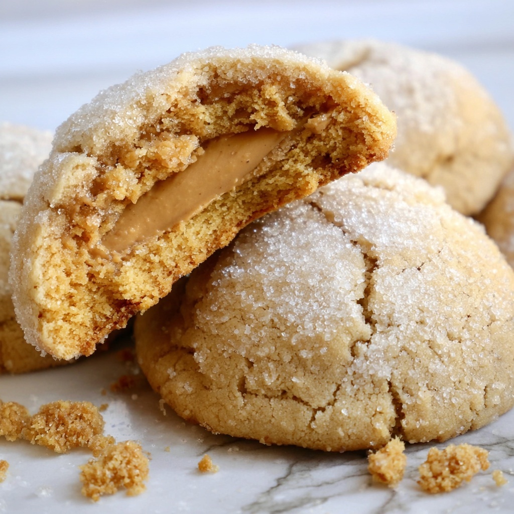 Peanut Butter Stuffed Cookies Recipe - Recipe Image