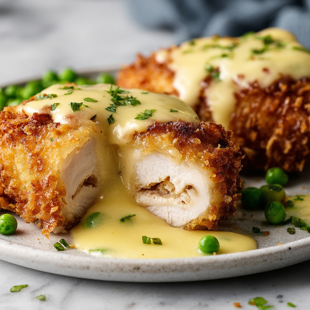 Creamy Chicken Cordon Bleu Recipe - Recipe Image