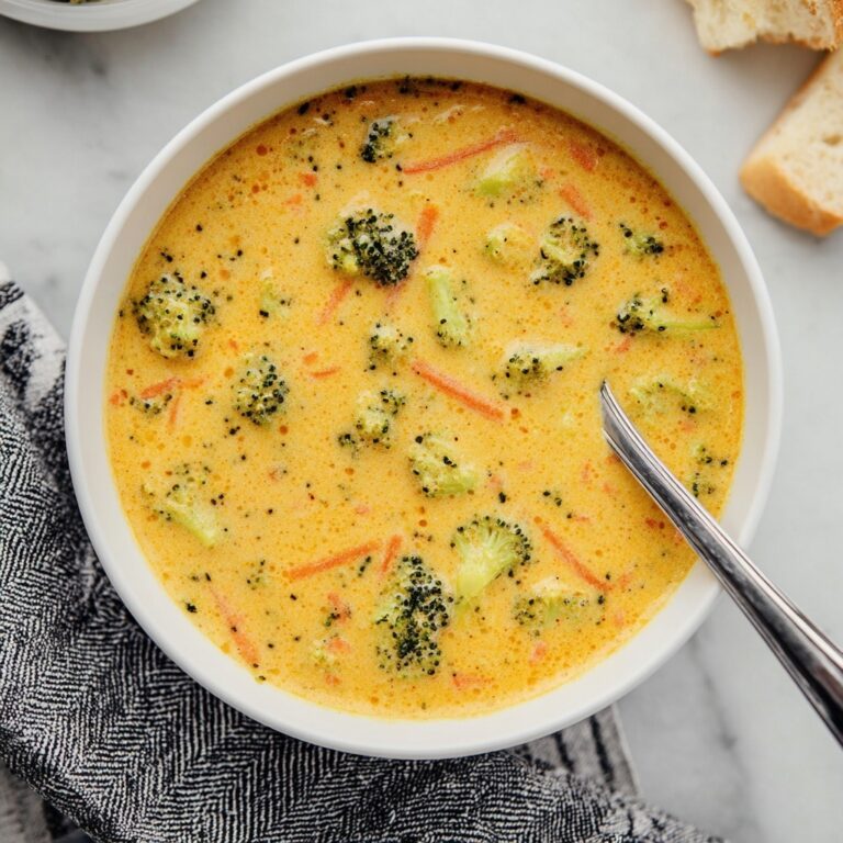 Broccoli Cheddar Soup Recipe
