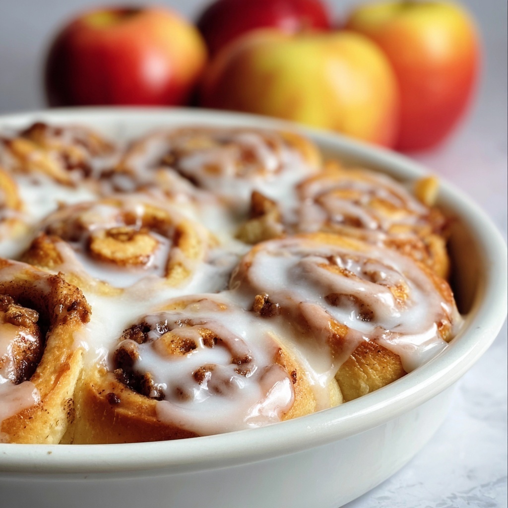 Apple Cinnamon Rolls Recipe - Recipe Image