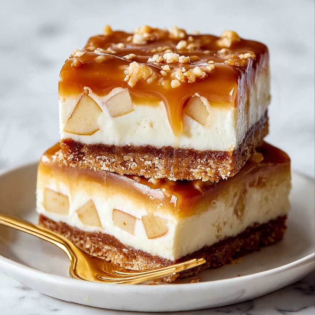 Apple Pie Cheesecake Bars Recipe - Recipe Image