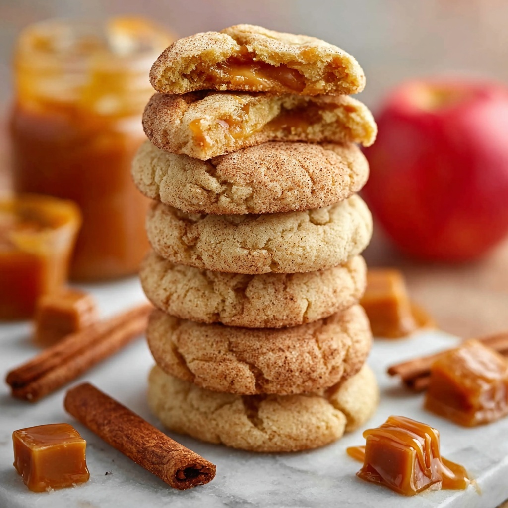 Cinnamon Apple Snickerdoodle Cookies Recipe - Recipe Image