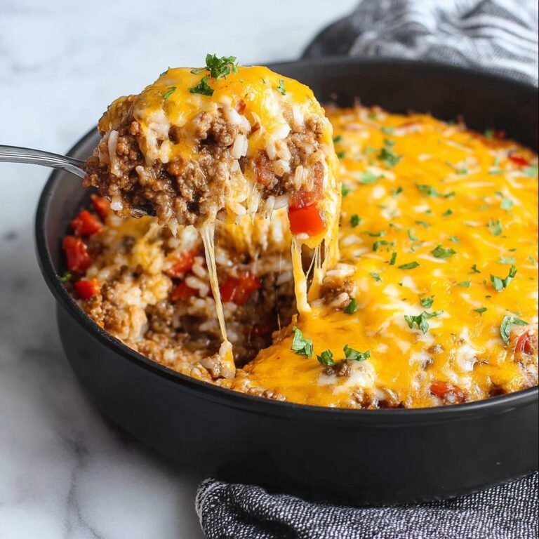 Cheesy Taco Rice Recipe