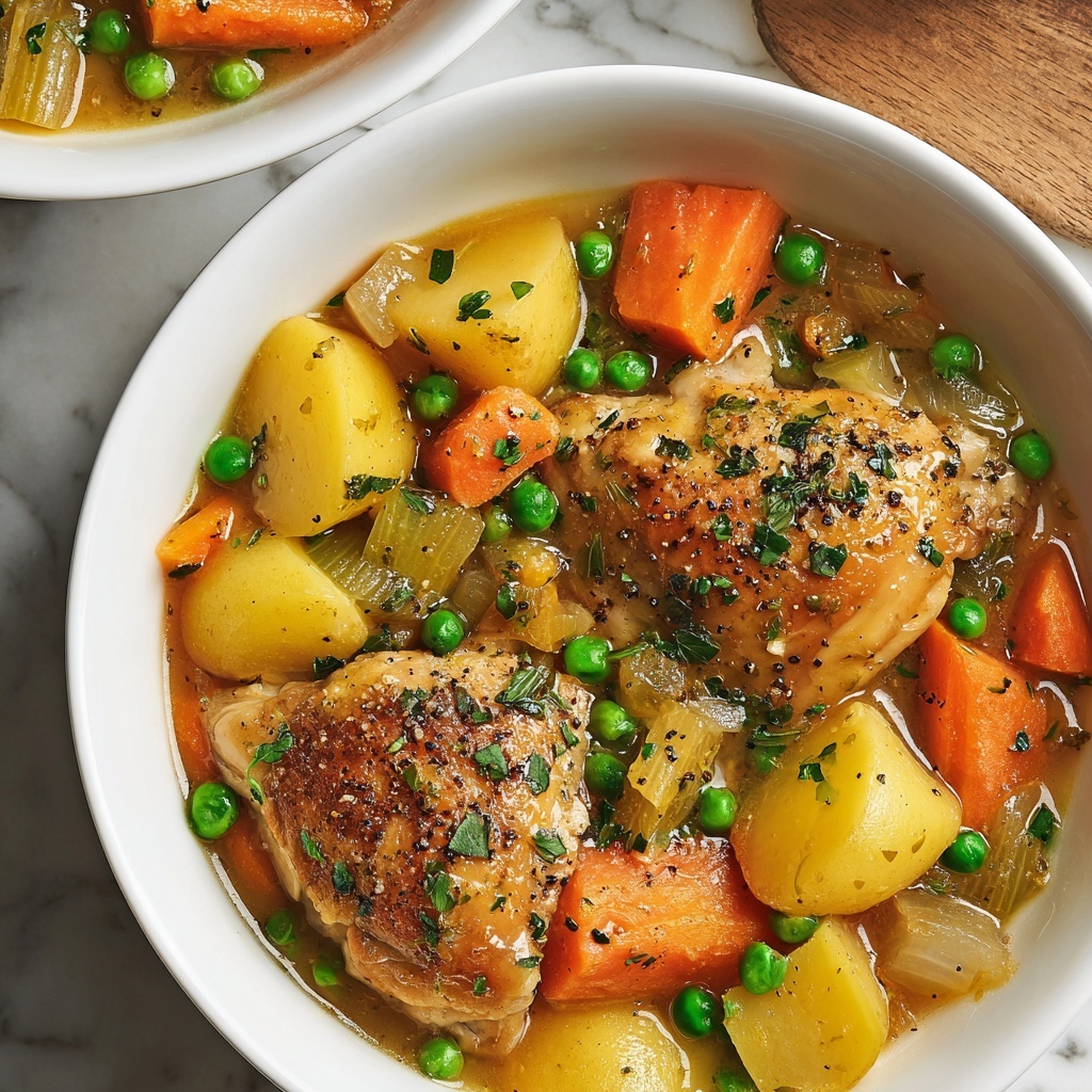Slow Cooker Chicken Stew Recipe - Recipe Image