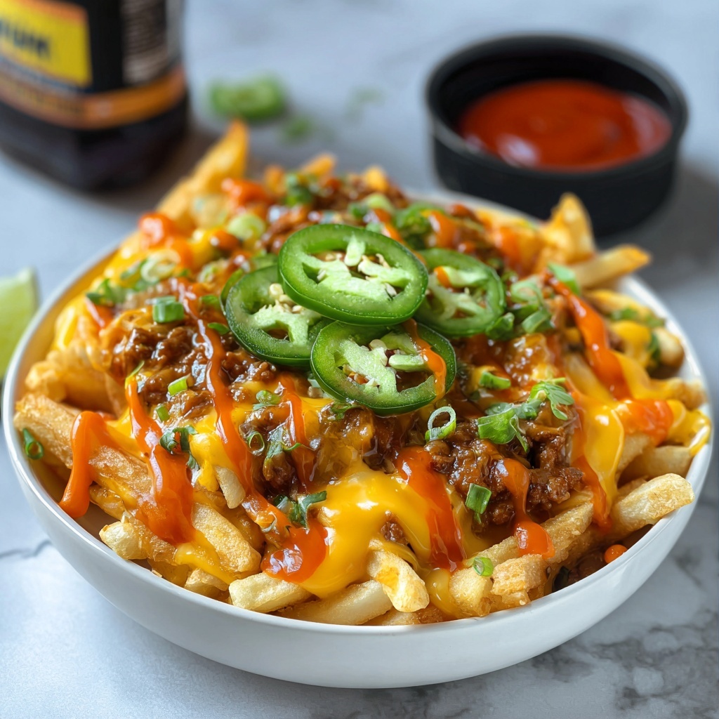 Philly Cheesesteak Loaded Fries Recipe - Recipe Image
