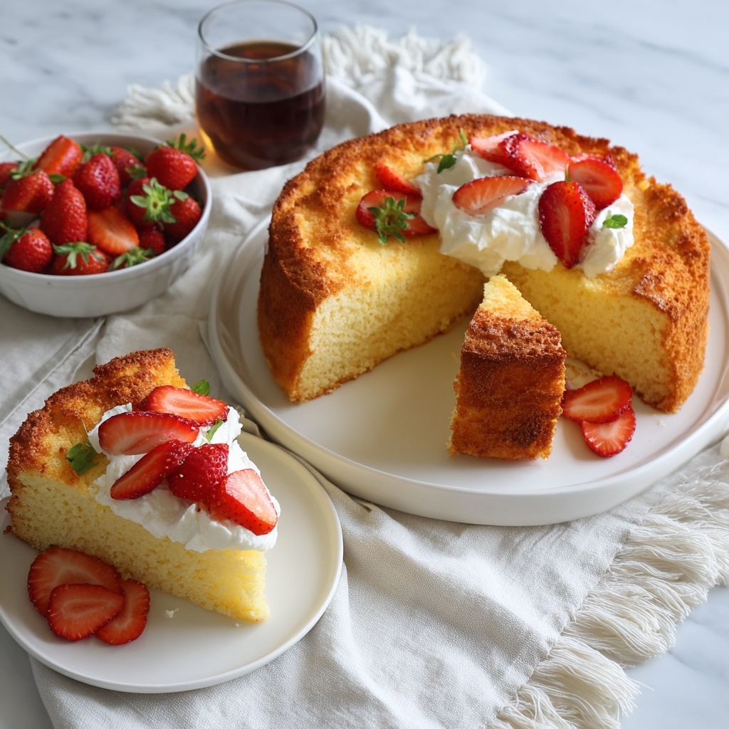 Angel Food Cake Recipe - Recipe Image