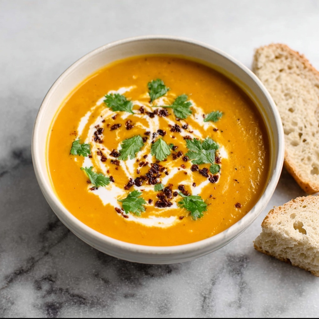 Spicy Carrot and Red Lentil Soup Recipe - Recipe Image