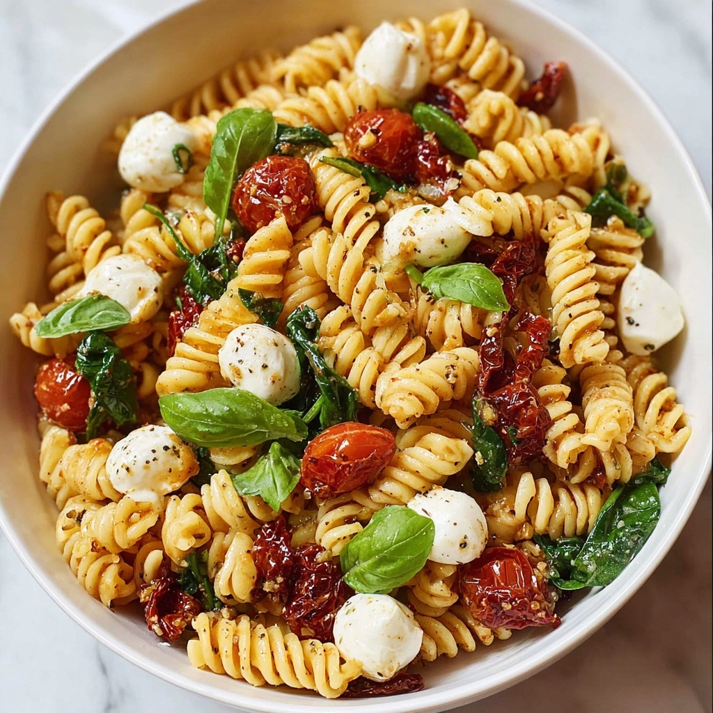 Sun Dried Tomato Pasta Salad Recipe - Recipe Image
