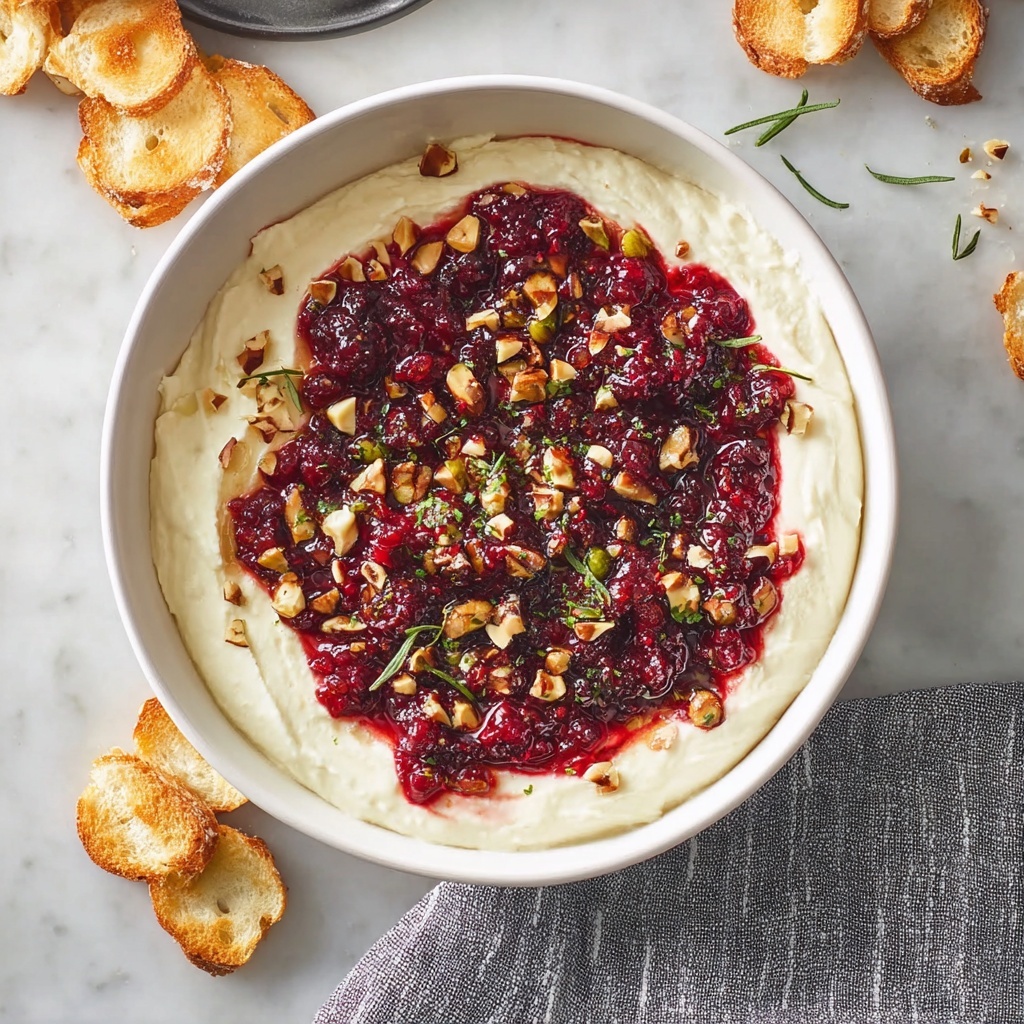 Whipped Feta Dip with Honey, Pistachios, and Cranberries Recipe - Recipe Image