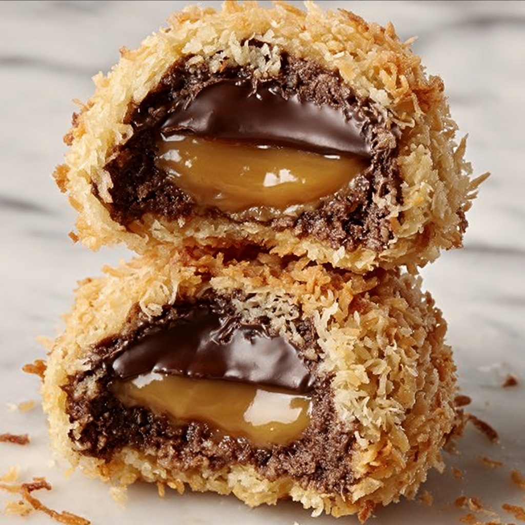 Stuffed Samoa Cookies Recipe - Recipe Image