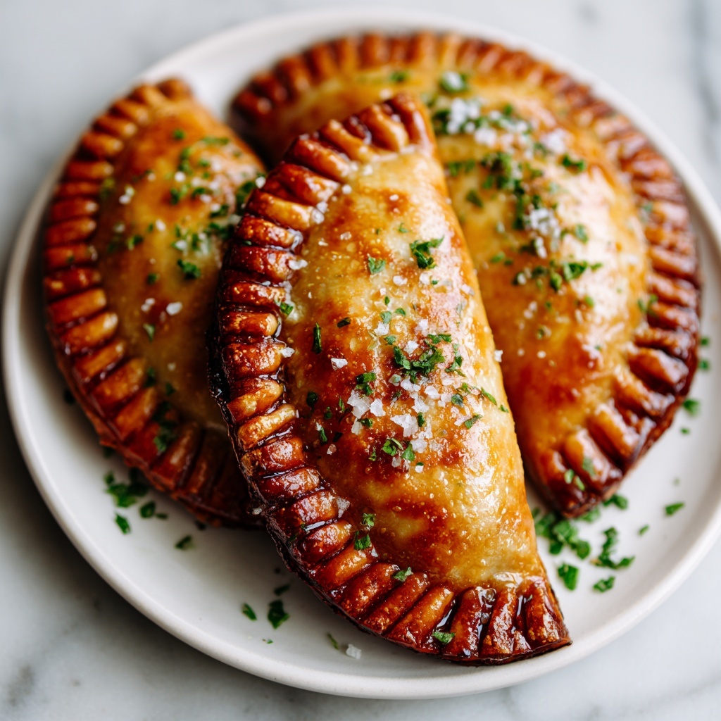 Chicken Alfredo Air Fryer Calzones Recipe - Recipe Image