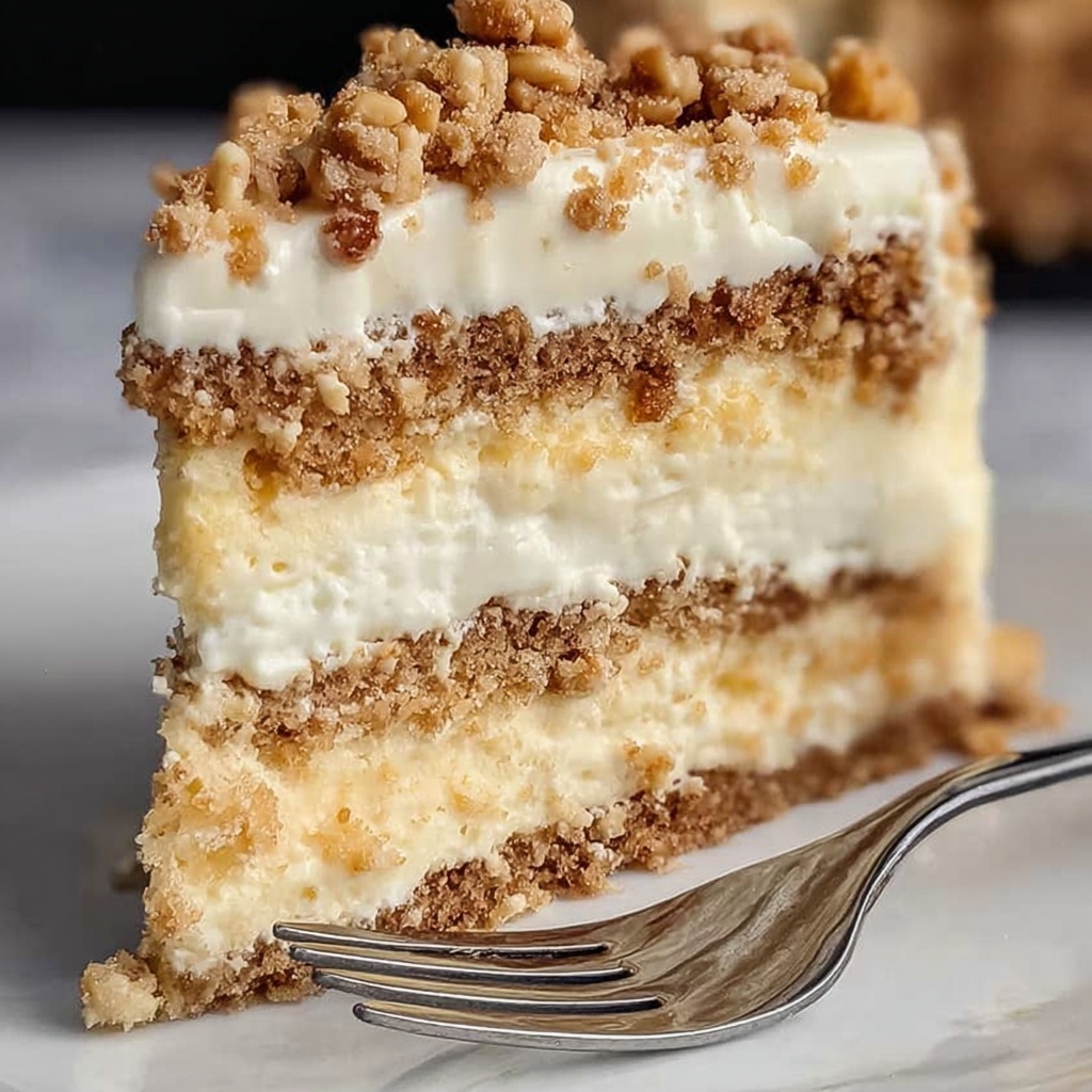 Cashew Cake Sans Rival Recipe - Recipe Image