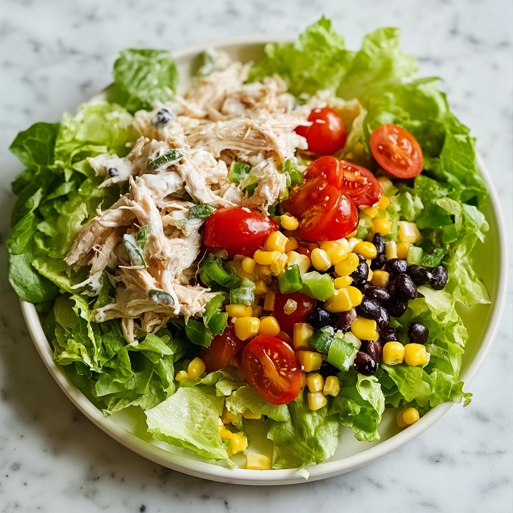 Quick Southwest Chicken Salad Recipe - Recipe Image