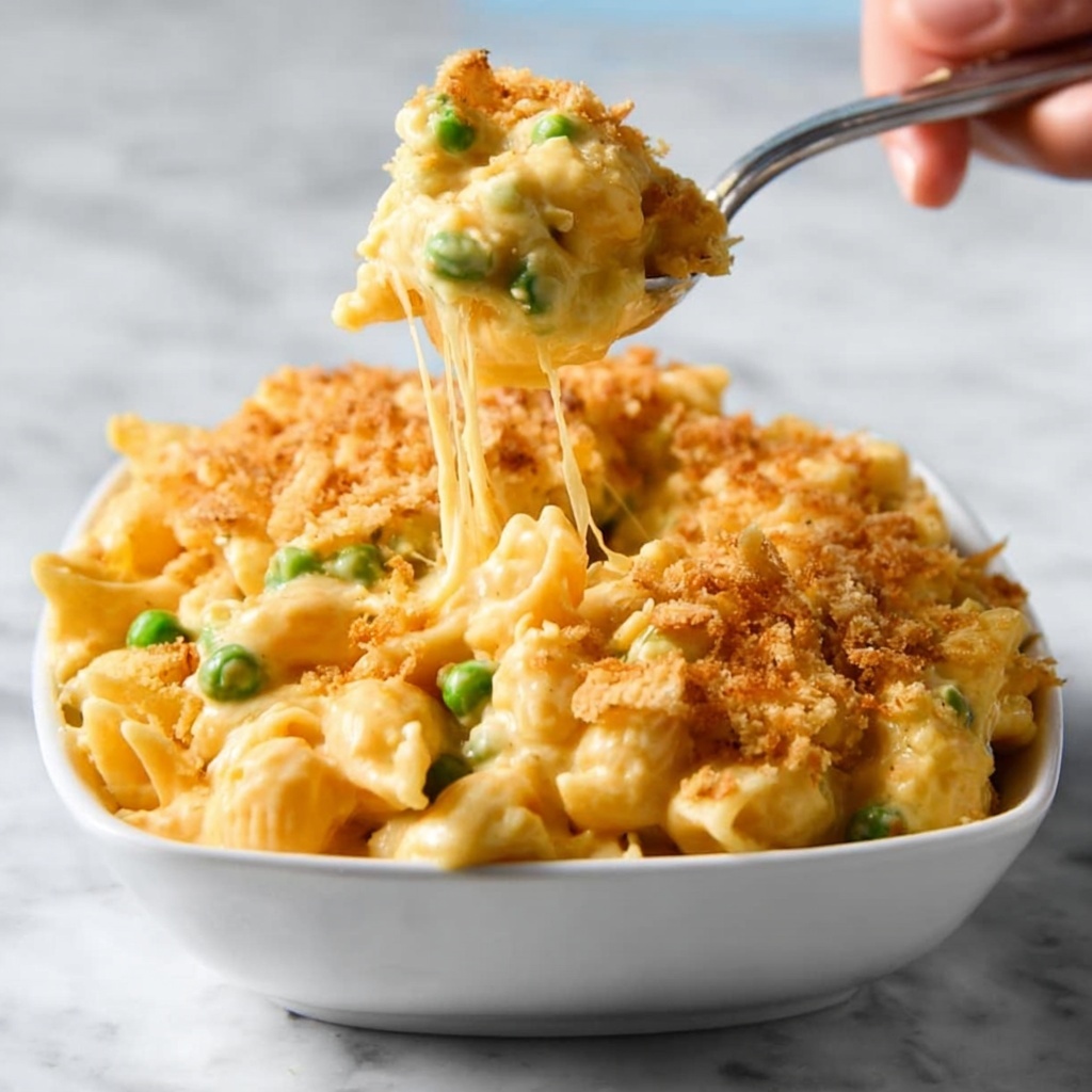 Old-Fashioned Tuna Noodle Casserole Recipe - Recipe Image