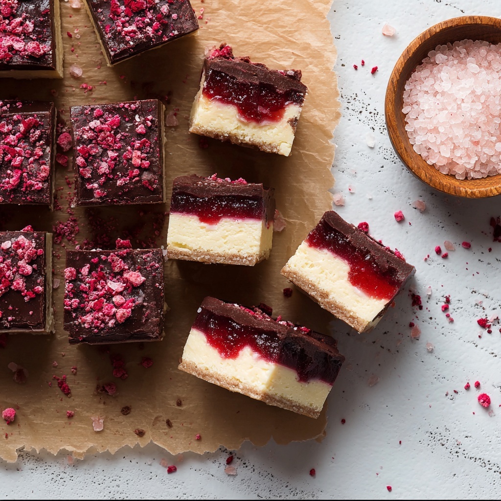 Raspberry Caramel Millionaire's Shortbread Recipe - Recipe Image