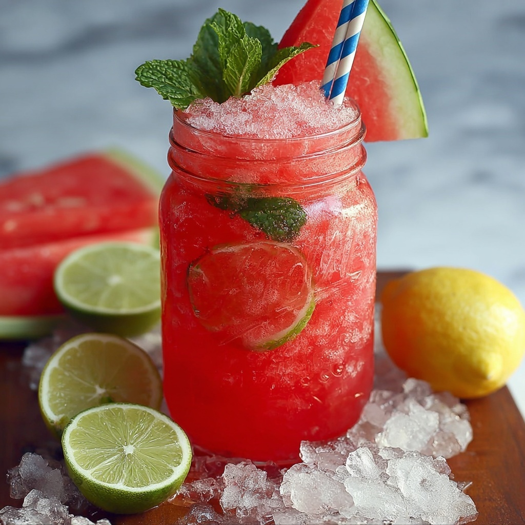 Watermelon Lemonade: The Ultimate Refreshing Summer Drink Recipe - Recipe Image