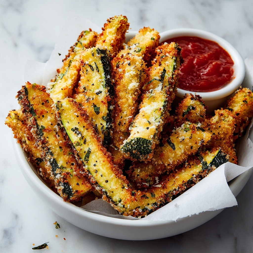 Air Fryer Zucchini Fries Recipe - Recipe Image