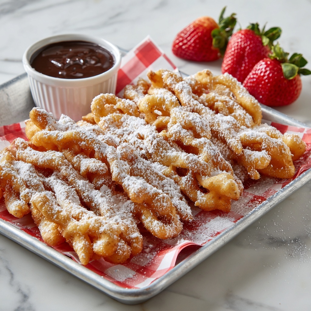 Funnel Cake Fries Recipe - Recipe Image