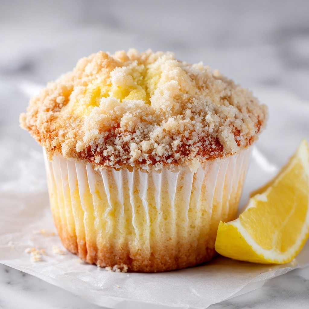 Lemon Streusel Muffins Recipe - Recipe Image
