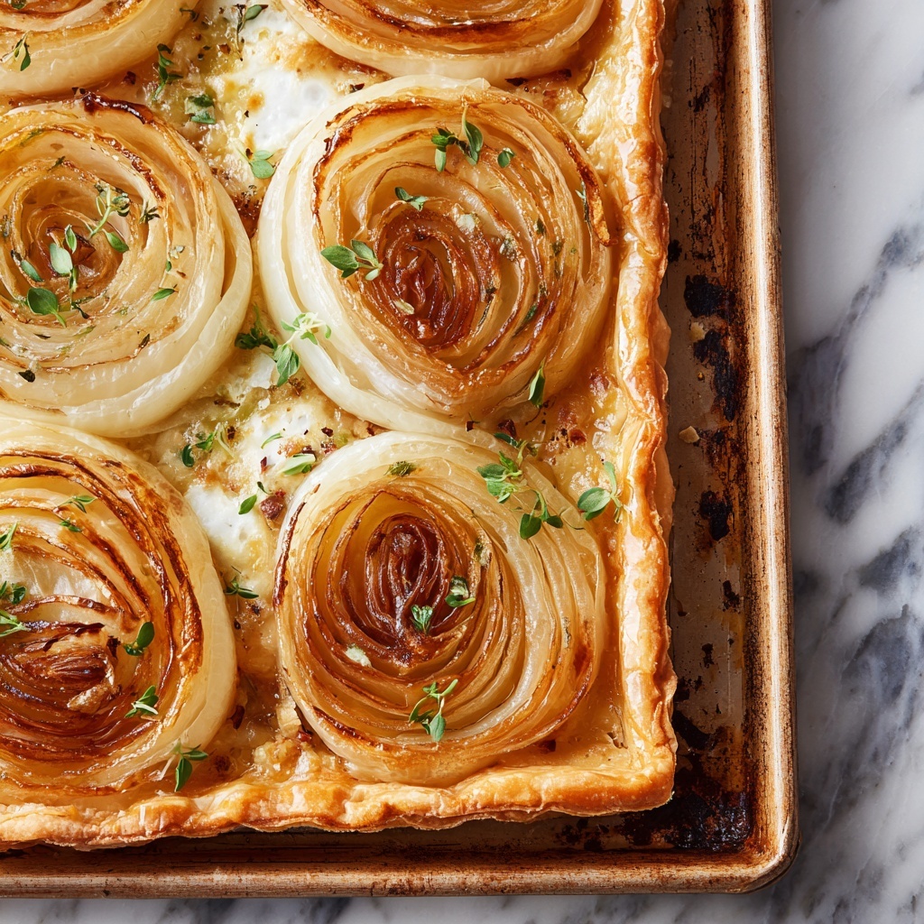 Caramelized Onion and Gruyère Tart Recipe - Recipe Image