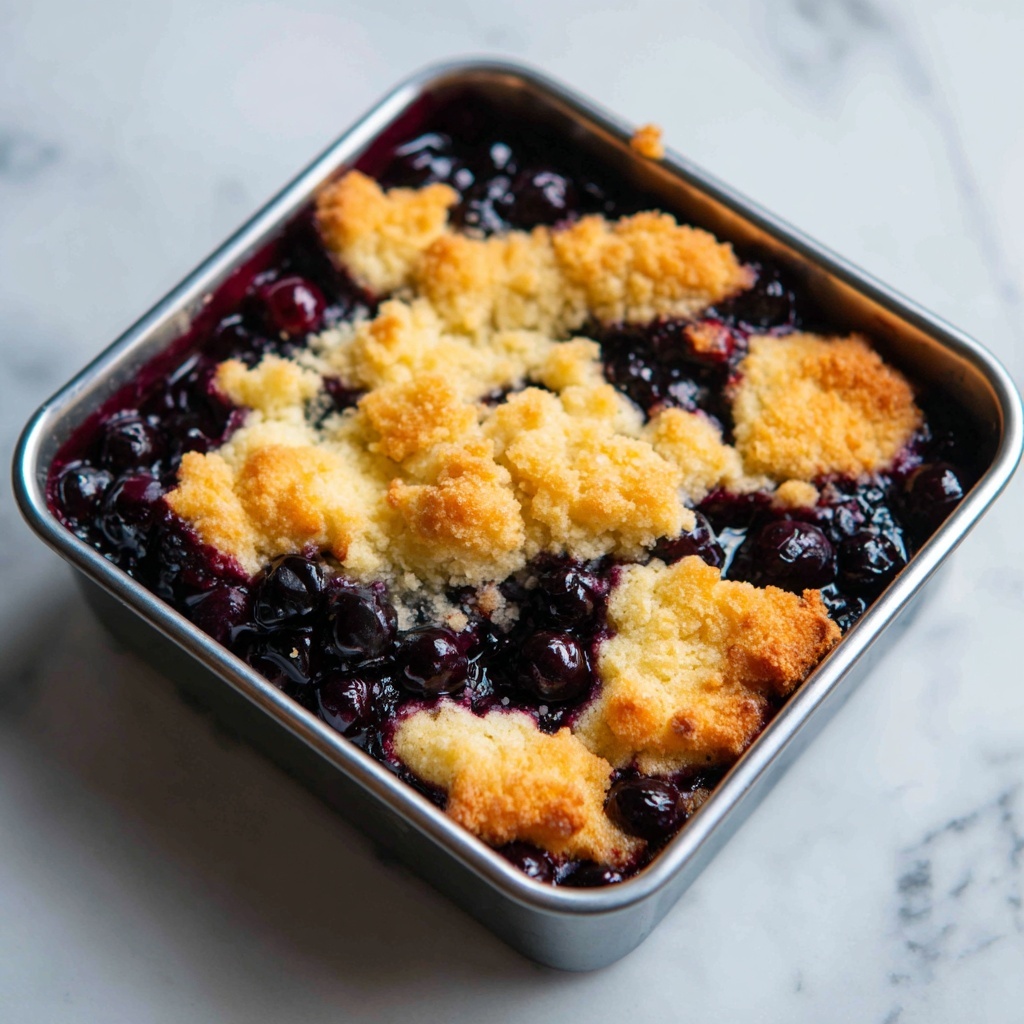 Buttermilk Blueberry Breakfast Cake Recipe - Recipe Image