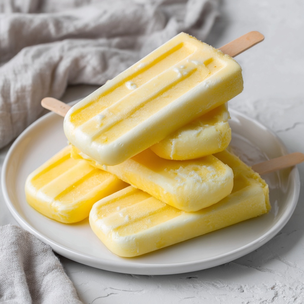 Frozen Mango Yogurt Pops Recipe - Recipe Image