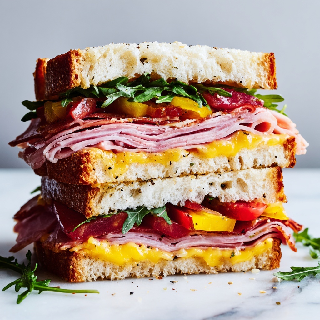 Toasted Italian Sandwich Recipe - Recipe Image