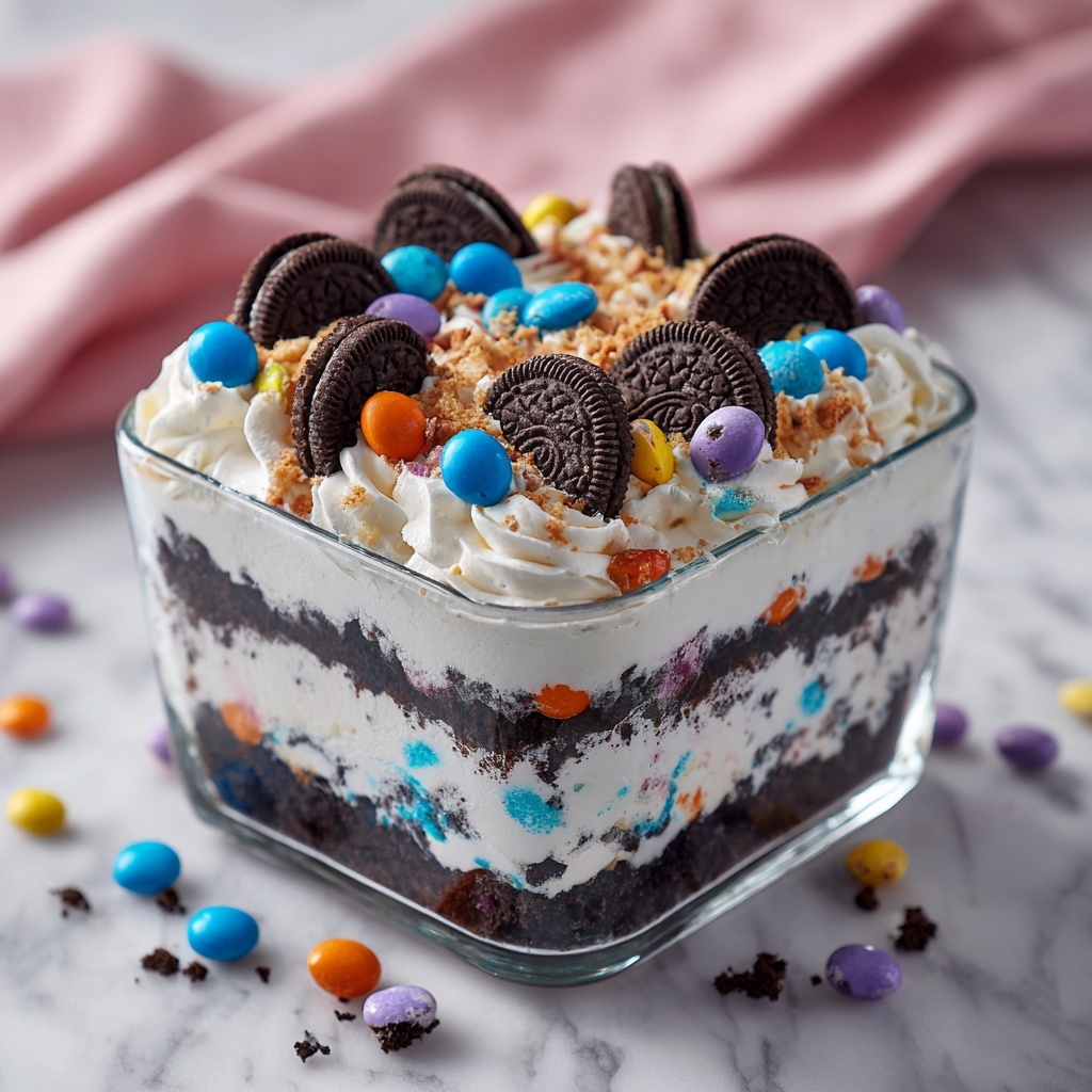 Easter Dirt Cake Casserole Recipe - Recipe Image