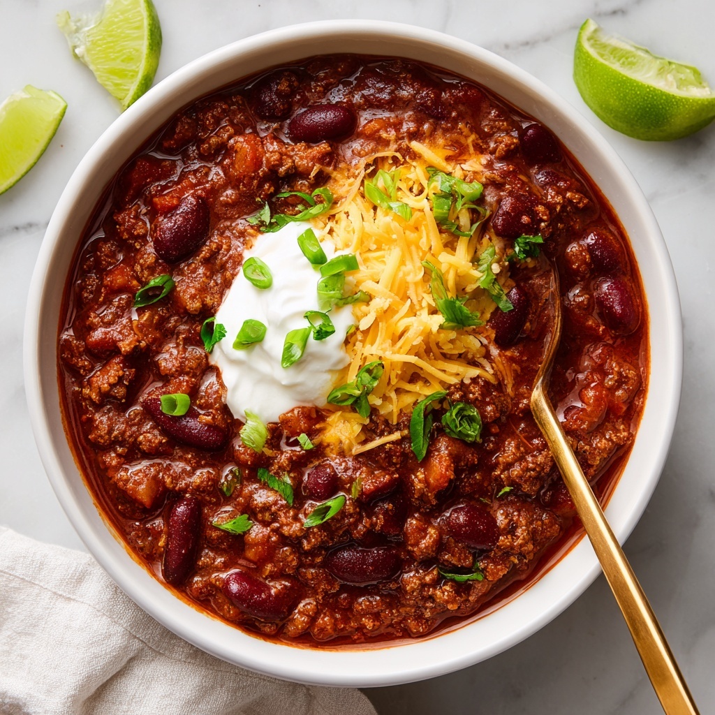 Sweet Italian Sausage Chili Recipe - Recipe Image