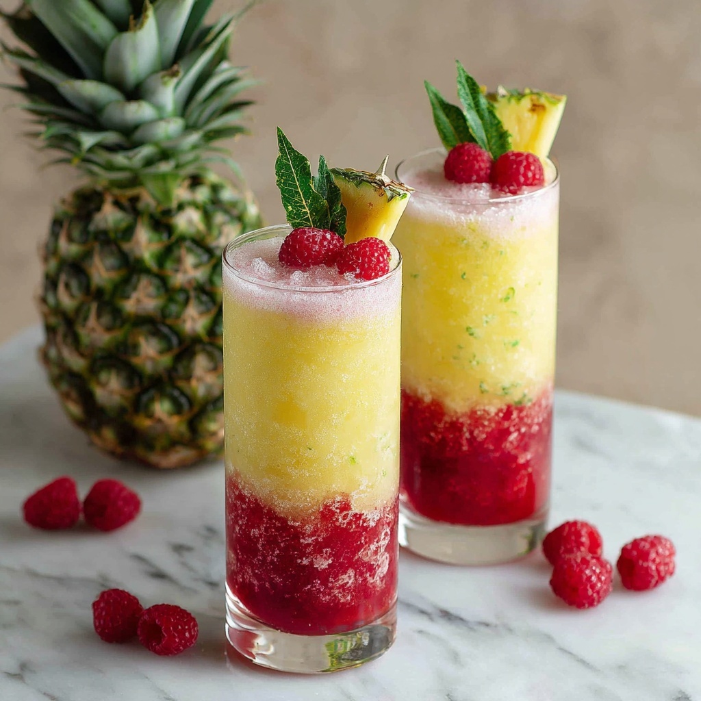 Tropical Twist with a Fizzy Finish Recipe - Recipe Image