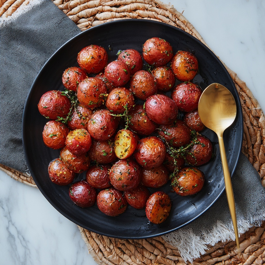 Roasted Tiny Red Potatoes Recipe - Recipe Image