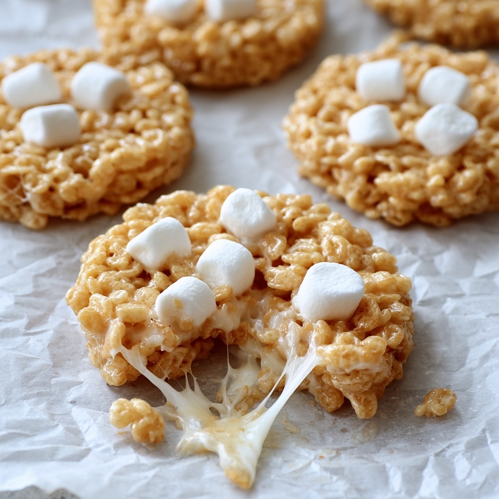 Rice Krispie Treat Cookies Recipe - Recipe Image